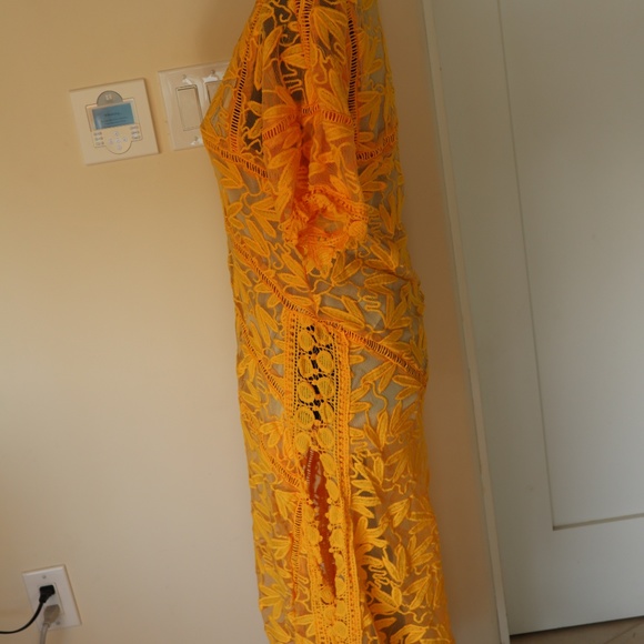 Dresses Yellow Beach Cover Up Poshmark